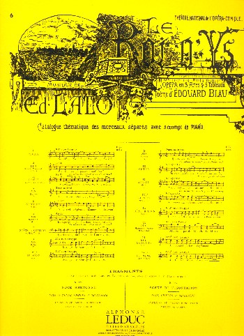 Air de Margared  pour mezzo-soprano et piano (fr)  