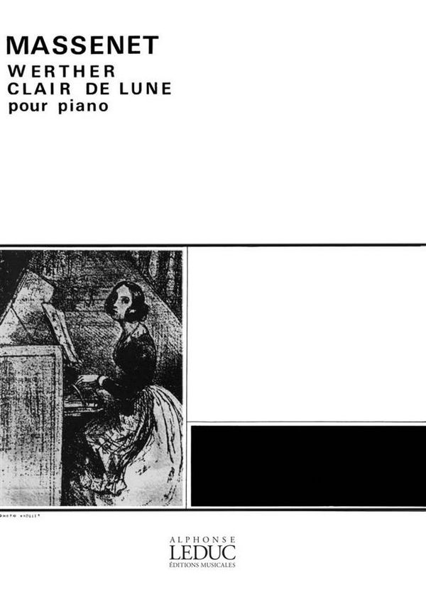 Clair de lune de Werther   pour piano  