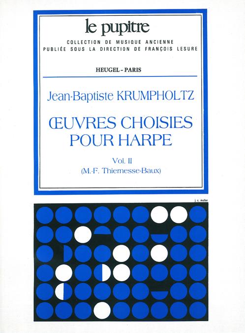 Oeuvres choisies vol.2  pour harpe  