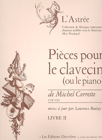 Pieces vol.2&nbsp;&nbsp;pour clavecin (piano)&nbsp;&nbsp;