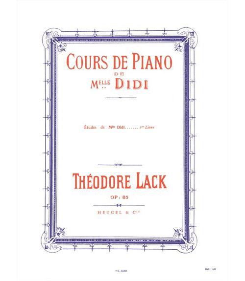 Cours de Piano op.85 de M.elle Didi  pour piano  