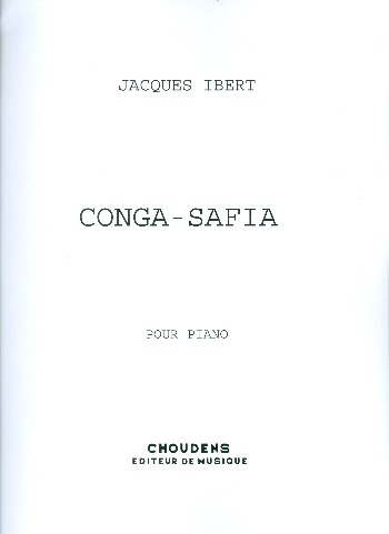 Conga-Safia  pour piano  