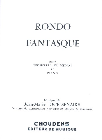 Rondo fantasque  pour trompette (piston) et piano  copie d'archive