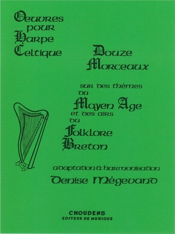 Douze Morceaux&nbsp;&nbsp;Harp&nbsp;&nbsp;Buch