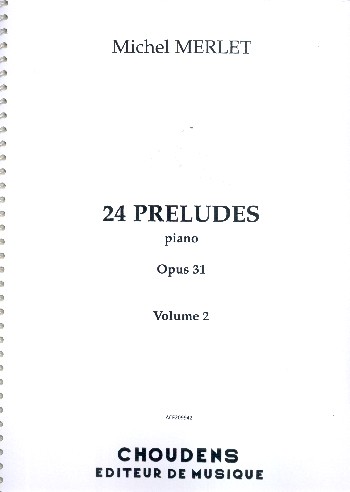 24 Preludes op.32 vol.2  for piano  