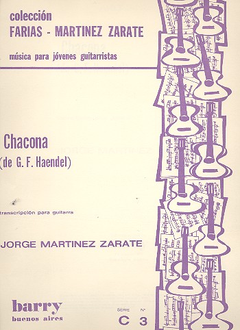 Chacona  for guitar  