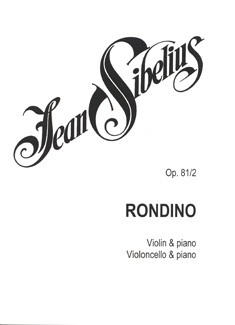 Rondino op. 81,2 für Violoncello (Violine)  und Klavier  Partitur und Stimmen