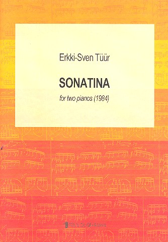 Sonatina&nbsp;&nbsp;for 2 pianos&nbsp;&nbsp;score,  archive copy