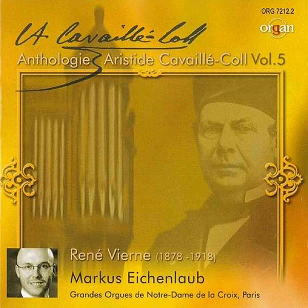 Anthologie Aristide Cavaillé-Coll, Vol. 5 CD  CD zu organ - Journal für die Orgel 2004/03  