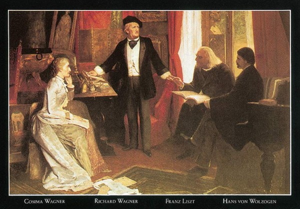 Im Haus Wahnfried&nbsp;&nbsp;Die Postkarten-Sammlung zum 100. Todestag&nbsp;&nbsp;Postkarten (10er Pack)