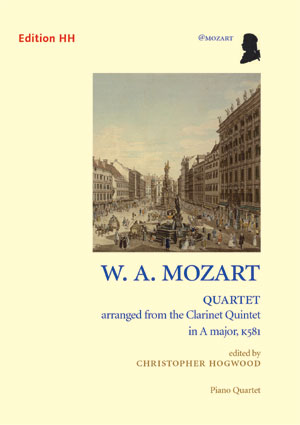 Mozart, Wolfgang Amadé Quartet from clarinet quintet&nbsp;&nbsp;&nbsp;&nbsp;Full score and parts