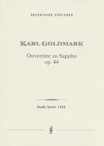Ouvertüre zu Sappho op.44  für Orchester  Studienpartitur