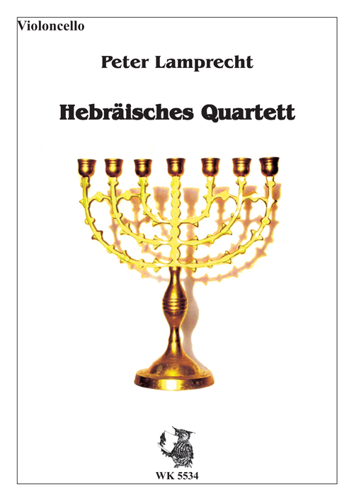 Lamprecht, Peter&nbsp;&nbsp;Hebräisches Quartett - für Streichquartett - Stimmensatz&nbsp;&nbsp;