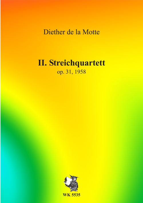 Streichquartett Nr.2 op.31  Partitur und Stimmen  