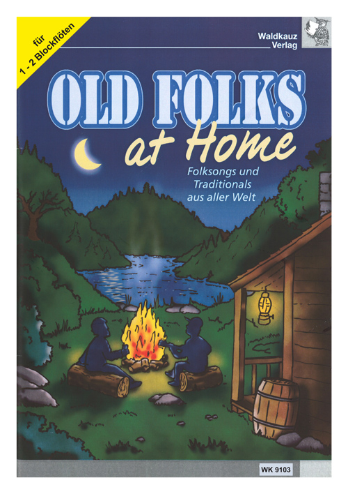 Hörle, Wolf-Dietrich&nbsp;&nbsp;Old Folks At Home - Europäische Sons und Traditionals für 2 Blockflöte&nbsp;&nbsp;