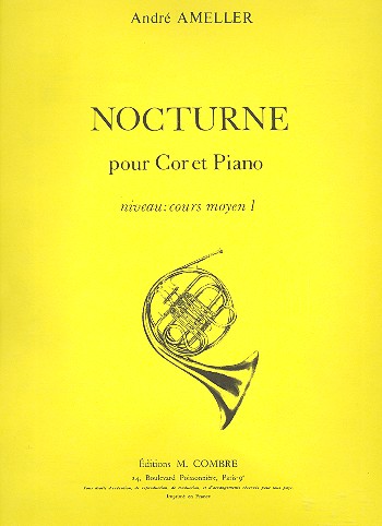 Nocturne  pour cor en fa et piano  