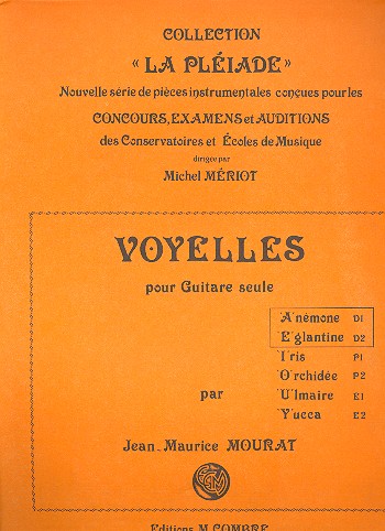 Voyelles  pour guitare seule  