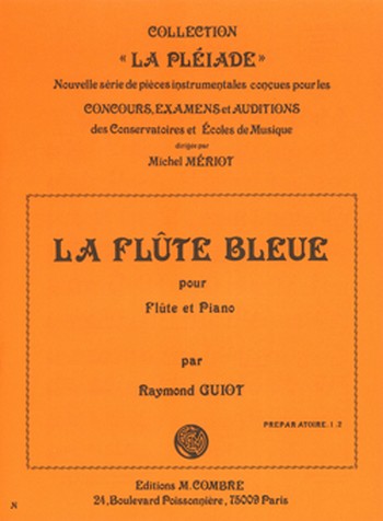 La flûte bleue  üour flûte et piano  