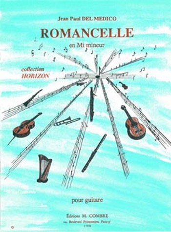 DEL MEDICO Jean-Paul&nbsp;&nbsp;Romancelle&nbsp;&nbsp;guitare Partition