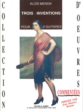 MENSIK Alajz&nbsp;&nbsp;Inventions (3)&nbsp;&nbsp;2 guitares Partition