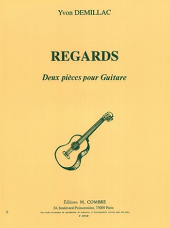 DEMILLAC Yvon&nbsp;&nbsp;Regards Rêverie - Nostalgie&nbsp;&nbsp;guitare Partition