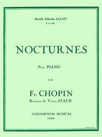 Nocturnes&nbsp;&nbsp;pour piano&nbsp;&nbsp; 