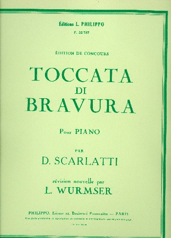 Scarlatti Domenico Toccata Di Bravura Pour Piano Bei Notenpunkt Kaufen
