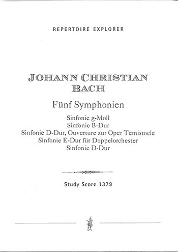 5 Sinfonien  für Orchester  Studienpartitur
