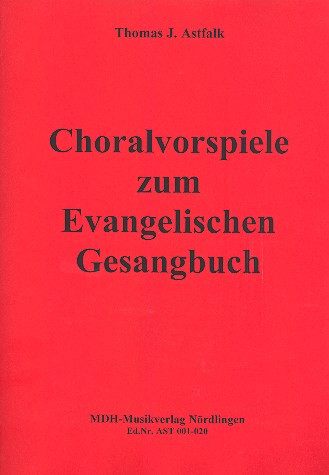 Choralvorspiele zum EG  für Orgel  