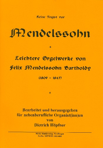 Leichtere Orgelwerke    