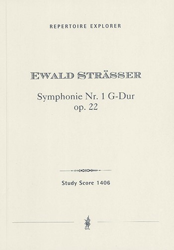 Symphonie Nr.1 G-Dur op. 22  für Orchester  Studienpartitur