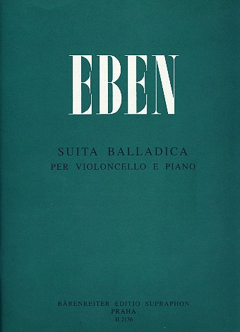 Suita balladica für Violoncello und Klavier    