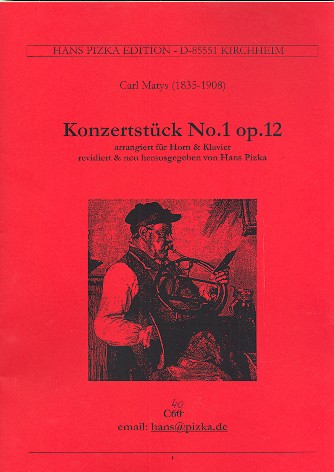 Konzertstück No.1 op.12&nbsp;&nbsp;für Horn und Klavier&nbsp;&nbsp;