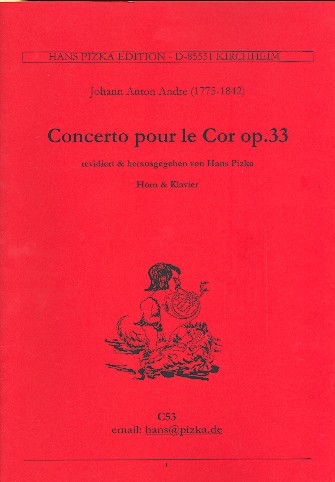 Concerto op.33  pour le cor  Horn und Klavier