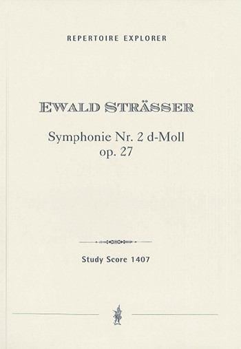 Symphonie Nr.2 d-Moll op.27  für Orchester  Studienpartitur