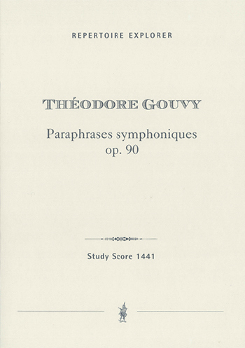 Gouvy, Théodore  Paraphrases symphoniques, op. 90 für Orchester  orch