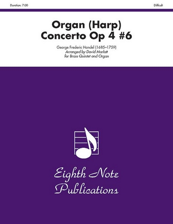 Organ (harp) concerto  op.4 no.6