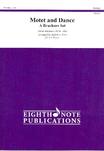 Motet and Dance&nbsp;&nbsp;for 4 horns in F&nbsp;&nbsp;score and parts