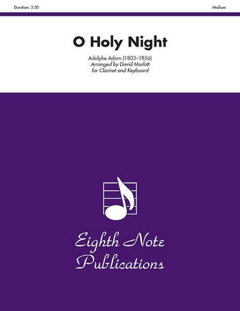 Adolphe Adam (Arr, David Marlatt)  O Holy Night  Klar | Key