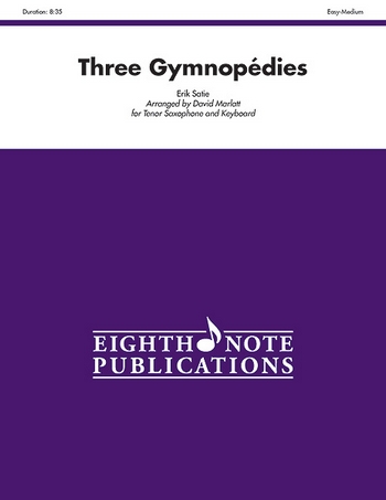 3 Gymnopedies  for tenor saxophone and keyboard (piano)  