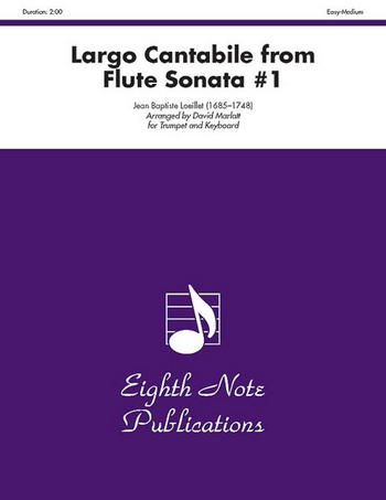 Largo Cantabile from Flute Sonata no.1&nbsp;&nbsp;for trumpet and keyboard&nbsp;&nbsp;