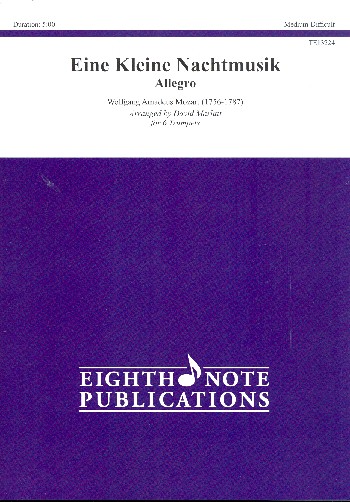Eine kleine Nachtmusik KV525&nbsp;&nbsp;for 6 trumpets&nbsp;&nbsp;score and parts