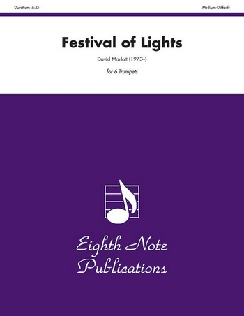 Festival of Lights  für 6 Trompeten  Partitur und Stimmen
