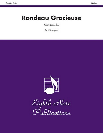 Rondeau gracieuse  for 3 trumpets  score and parts