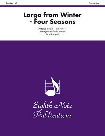 Largo from Winter&nbsp;&nbsp;for flugel horn and 5 trumpets&nbsp;&nbsp;score and parts