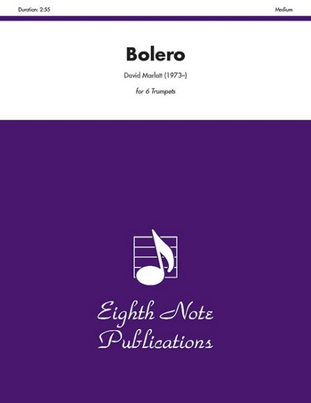 Bolero  for 6 trumpets  score and parts