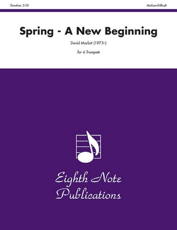 Spring - A new Beginning  für 6 Trompeten  Partitur und Stimmen