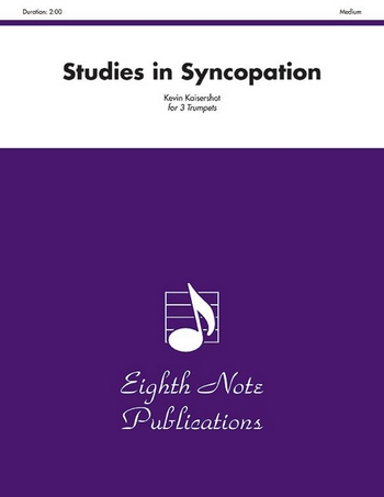 Studies in Syncopation  for 3 trumpets  scor and parts
