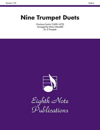 9 Duets  for 2 trumpets  score