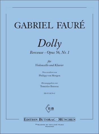 Dolly - Berceuse op.56,1&nbsp;&nbsp;für Violoncello und Klavier&nbsp;&nbsp;